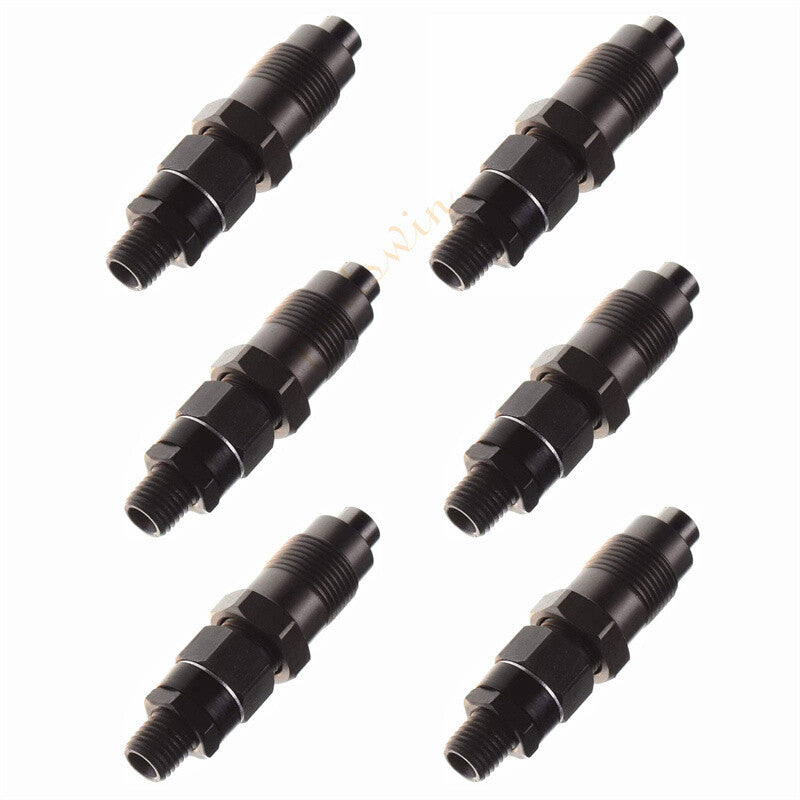 6-pack of new fuel injectors for Toyota Landcruiser 1HZ. 093500-3400 23600-64050