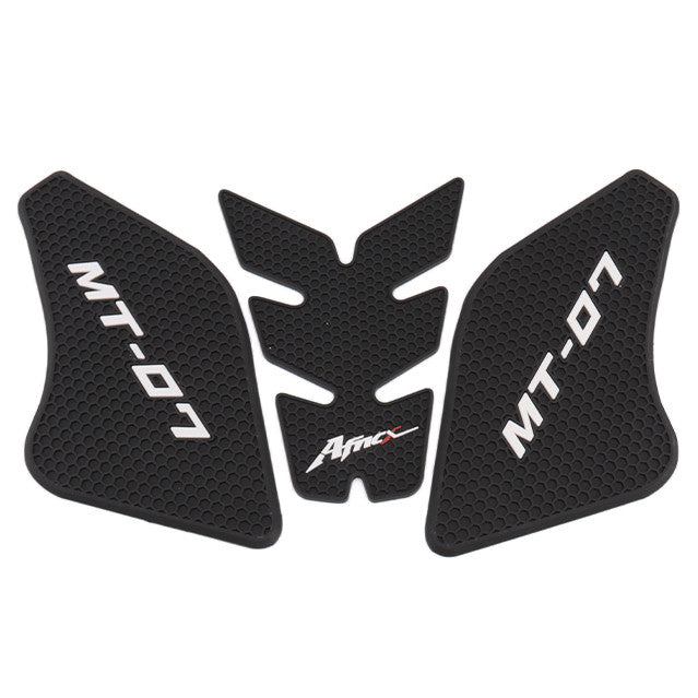 Motorcycle Rubber Side Fuel Tank Pad Non-Slip Sticker for YAMAHA MT-07 2021-2022