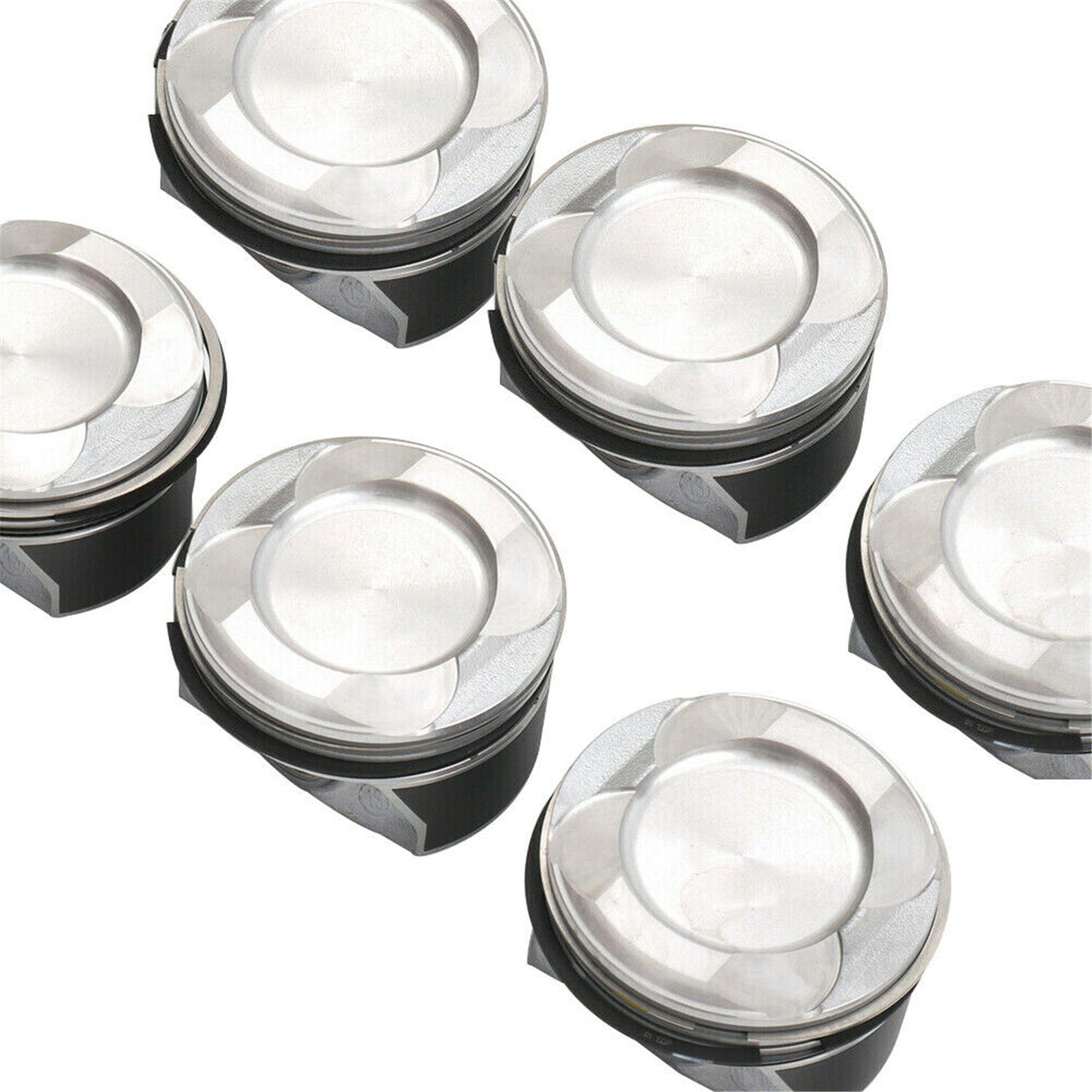 6PCS Engine Pistons Rings ¦µ88mm Fit for Mercedes-Benz W212 W205 X166 E400 M276 3.0T