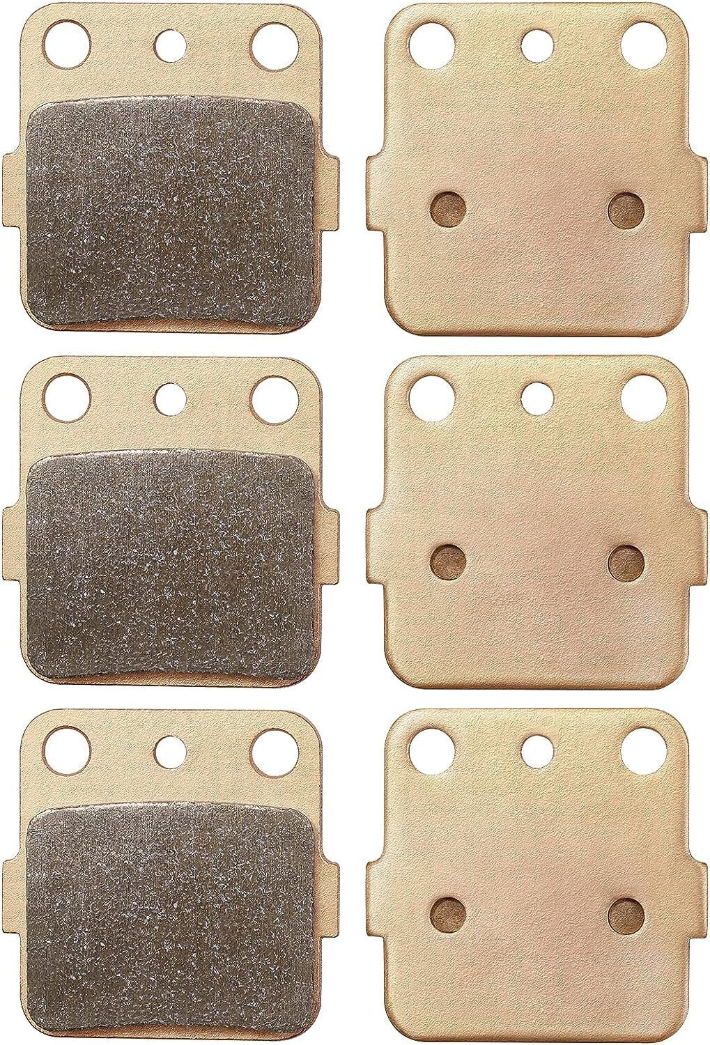 Front and Rear Brake Pads Replacement for Honda FourTrax 250 TRX250 TRX250R