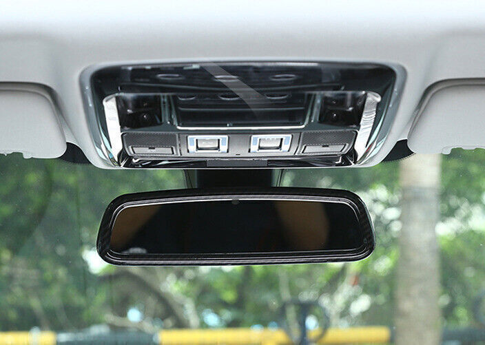 1PCS for Range Rover Sport 2014-17 Carbon Fiber Inner Rearview Mirror Cover Trim
