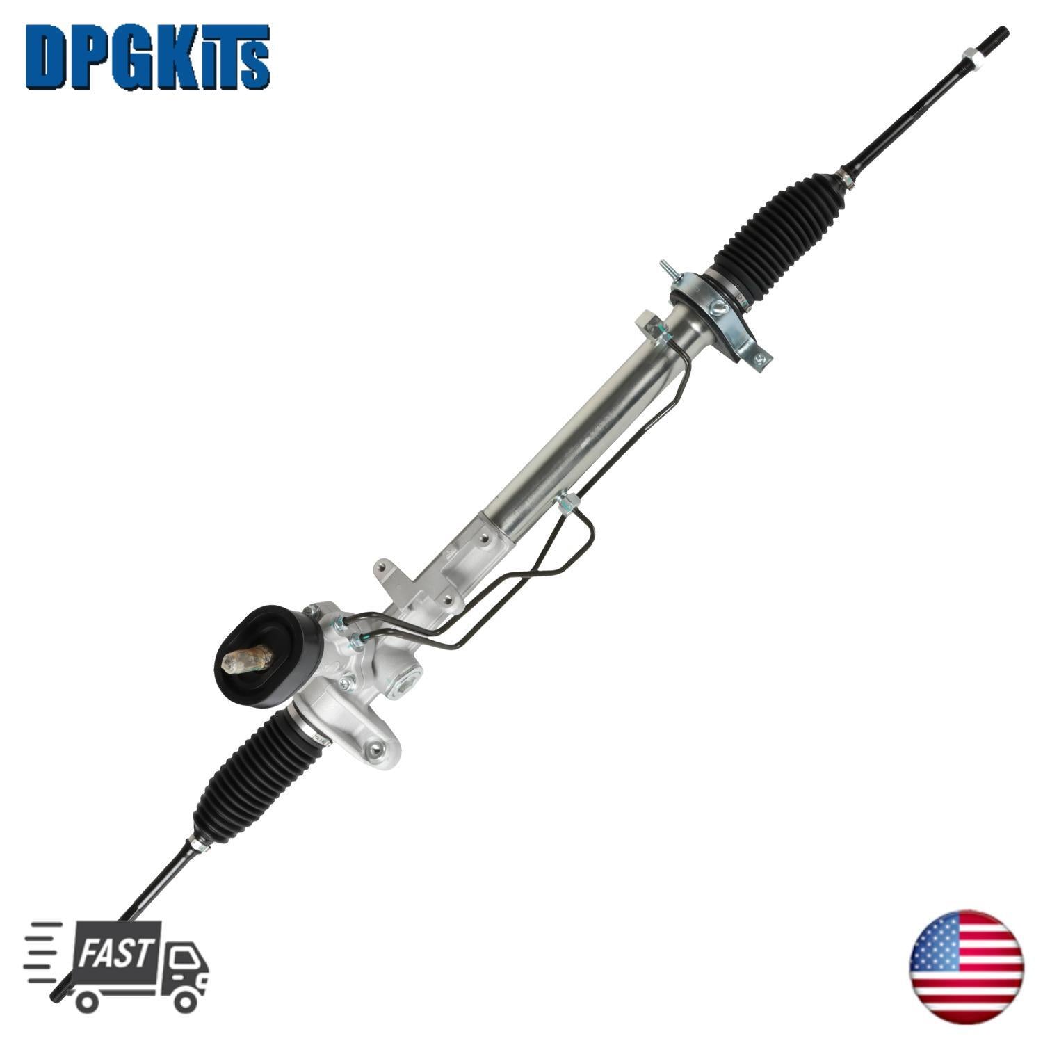 Complete Power Steering Rack  Pinion Assembly + Outer Tie Rod Links for VW