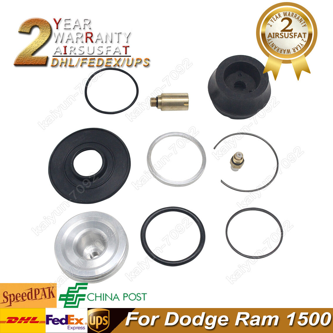 for Dodge for RAM 1500 2013-2019 Front Air Suspension Shock Air Spring Repair Kit