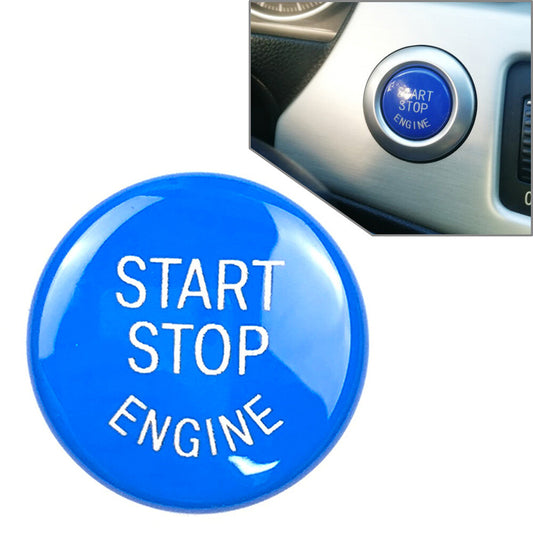 Motor Start Stop Button Abdeckung Fur for BMW E Chassis 1 3 5 Serie X1 X3 X5 Z4 Blau
