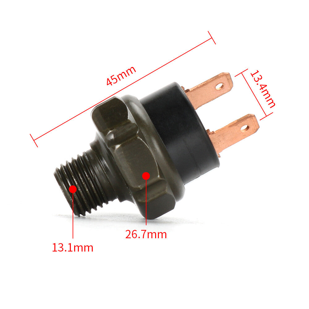 150-180PSI Air Pressure Switch Tank Mount Thread 1/4 NPT 12V/24V For Train Horn