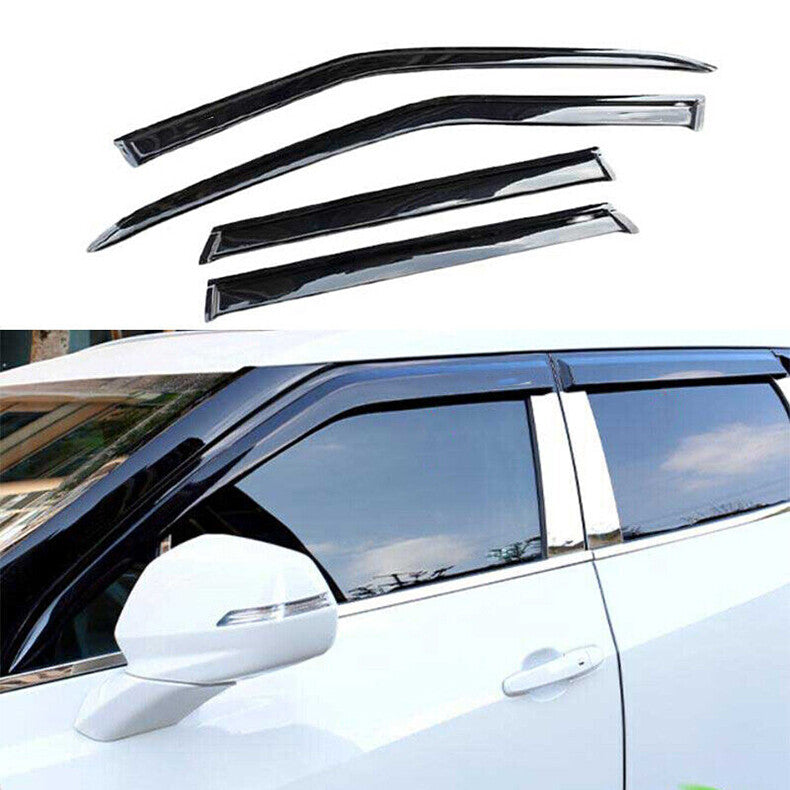 For Chevry Blazer 2019-22 Black Window Visor Sun Rain Guard Vent Shade Deflector