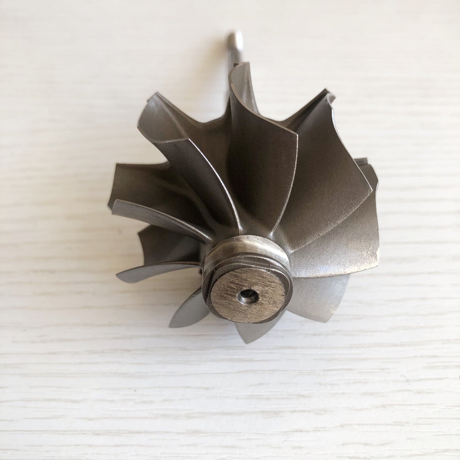 G30 55/60 mm 9-blade ball bearing turbine shaft/turbine wheel
