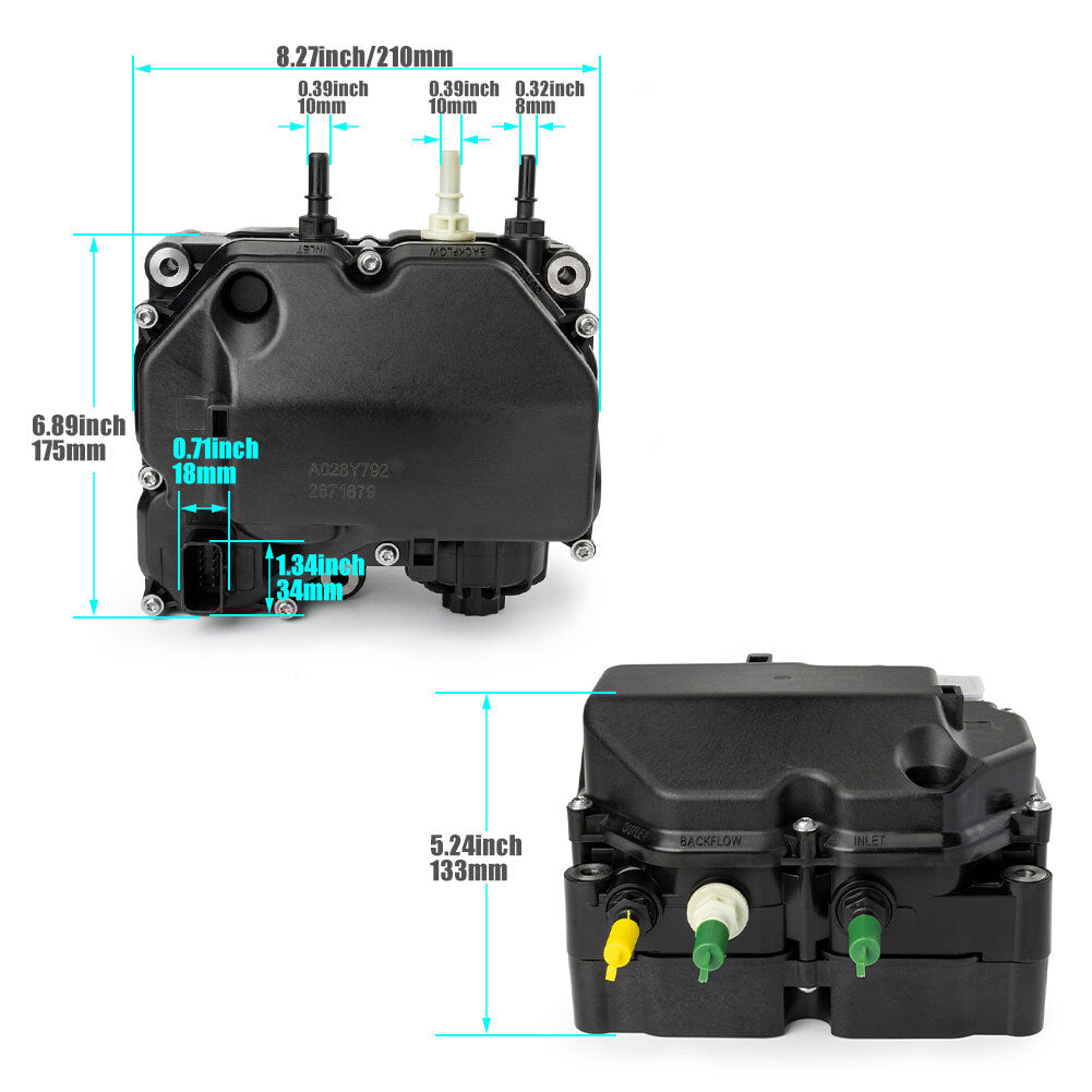 Model 4387304RX 2871879RX is suitable for ISX ISB ISC DEF urea pumps 2.2 12V. new 4387304