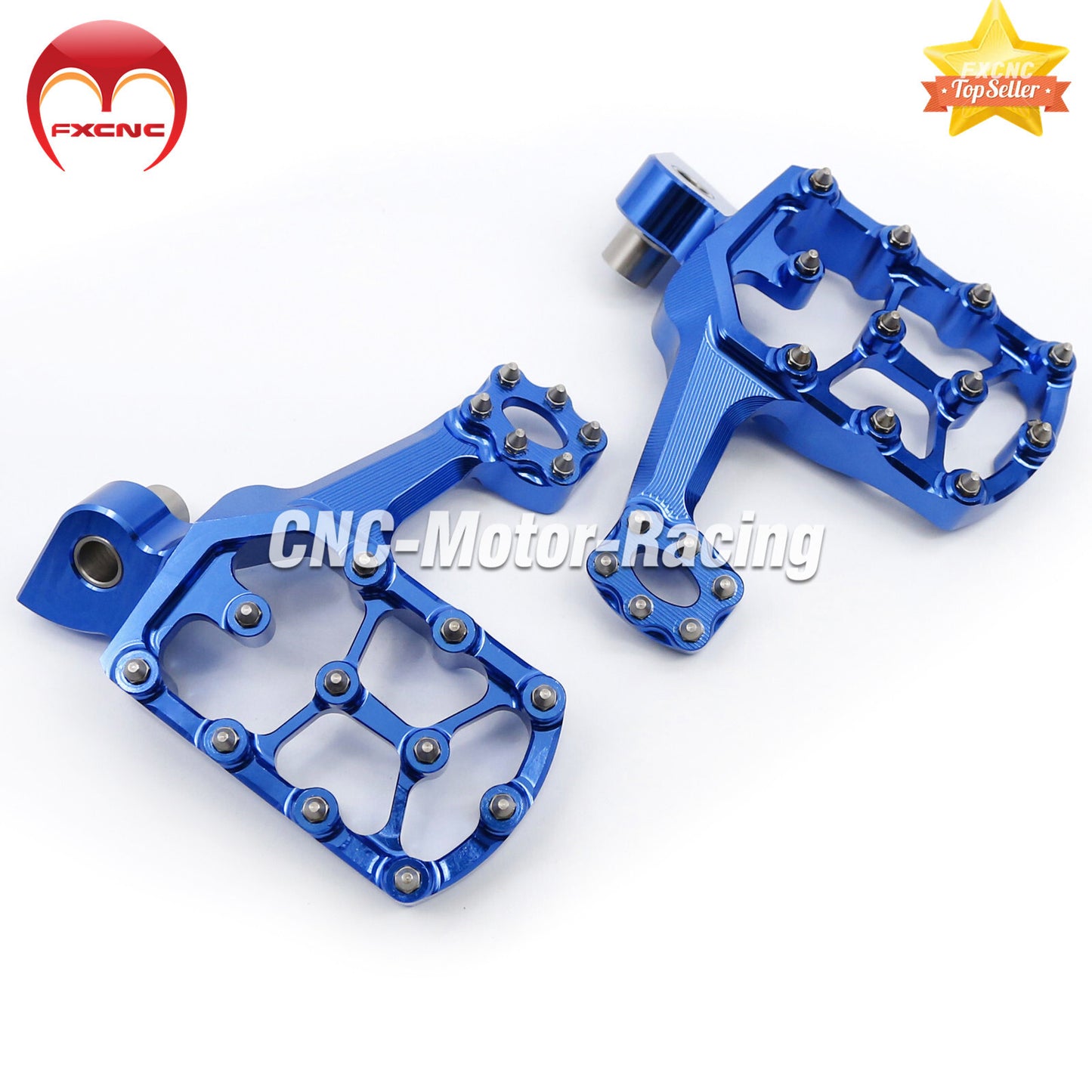 CNC Extended Footrest Pins for Yamaha WR426F 2001-2002 and WR450F 2001-2017