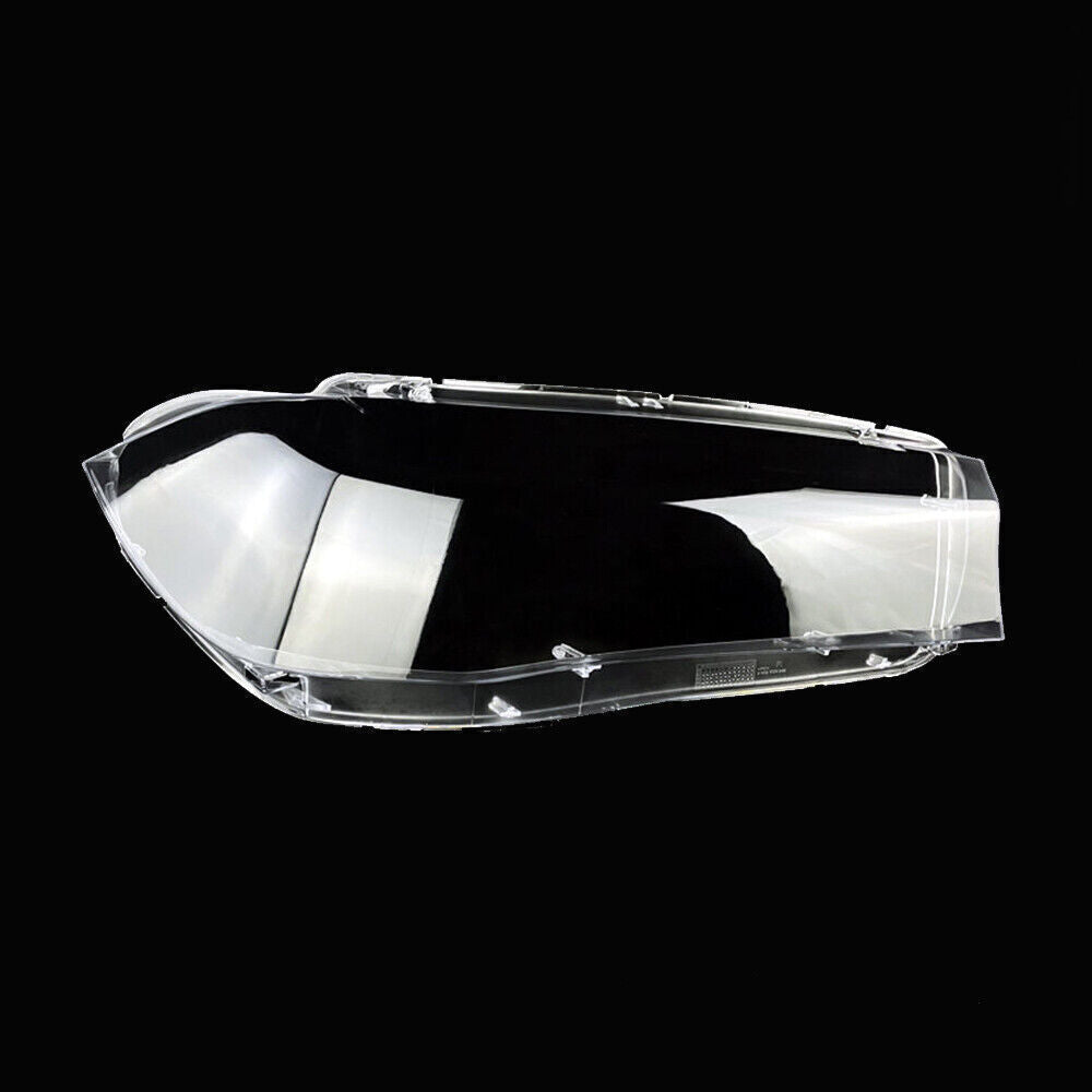 2¡Á F¨¹r for BMW X5 X6 F15 F16 2014-2018 Scheinwerferglas Linse Abdeckung Links+Rechts