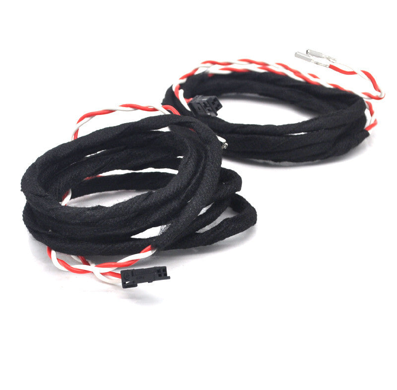 2x Retrofit Door light Cable step courtesy for Mercedes W204 C Pre faclift 07-12