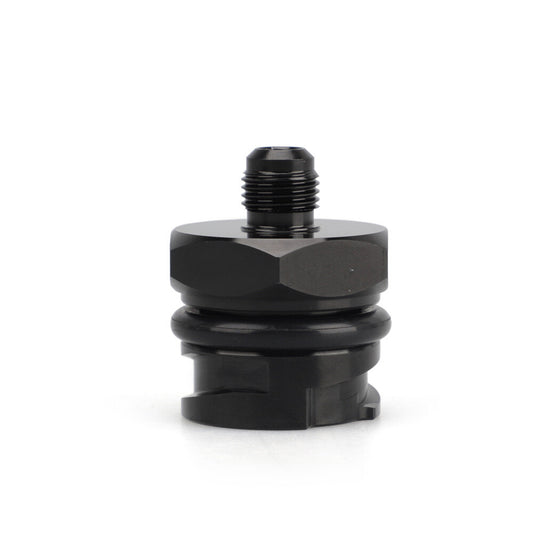 Steel billet aluminum valve cover oil cap with /-6 AN connector suitable for LSX LS1/LS6/LS2/LS3/LS7