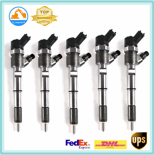 5x Fuel Injectors 0445110457 for Iveco T4 T5 3.4L Diesel New