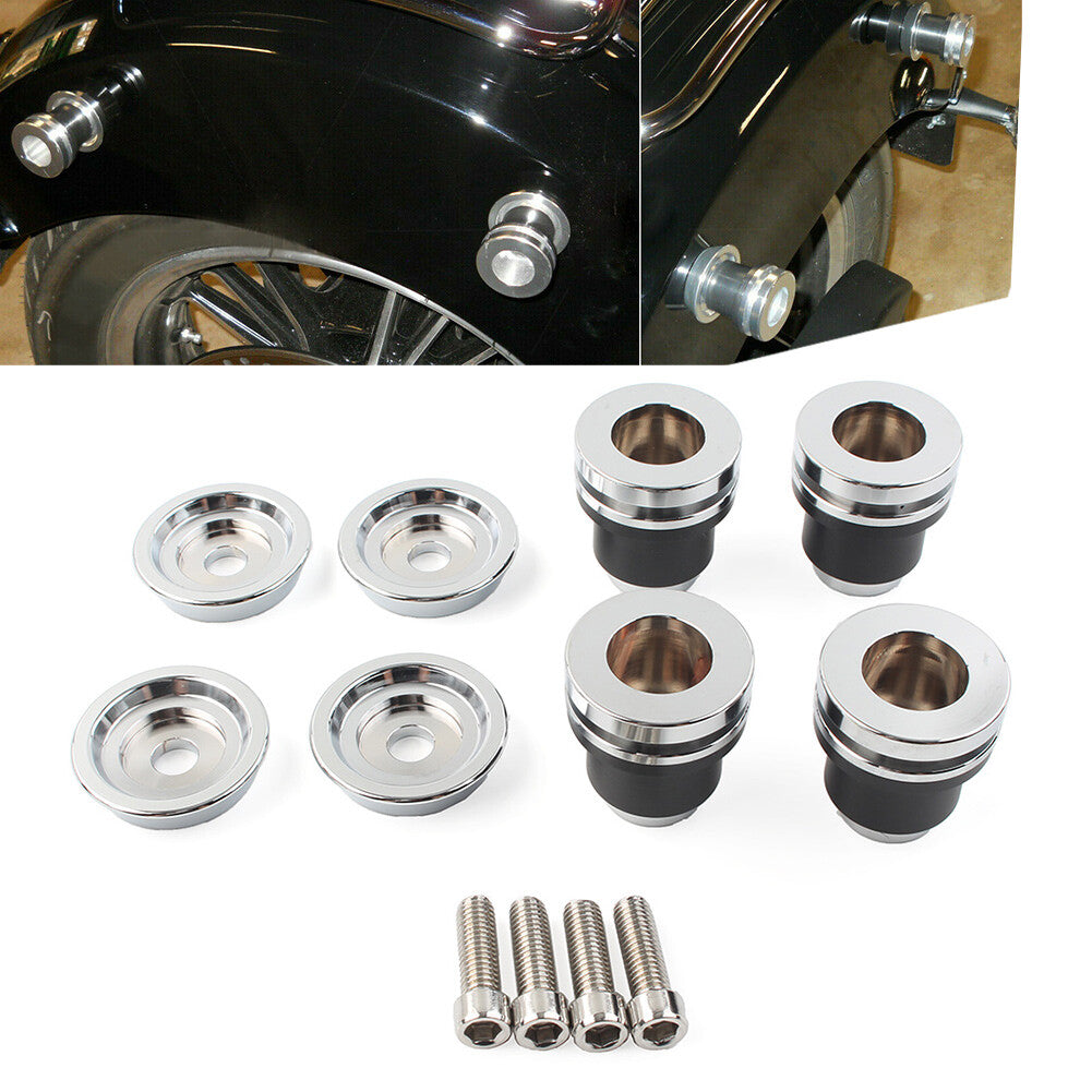 Quick Release Sissy Bar Passenger Mounting Spools Kit For Indian Scout 2015-2018