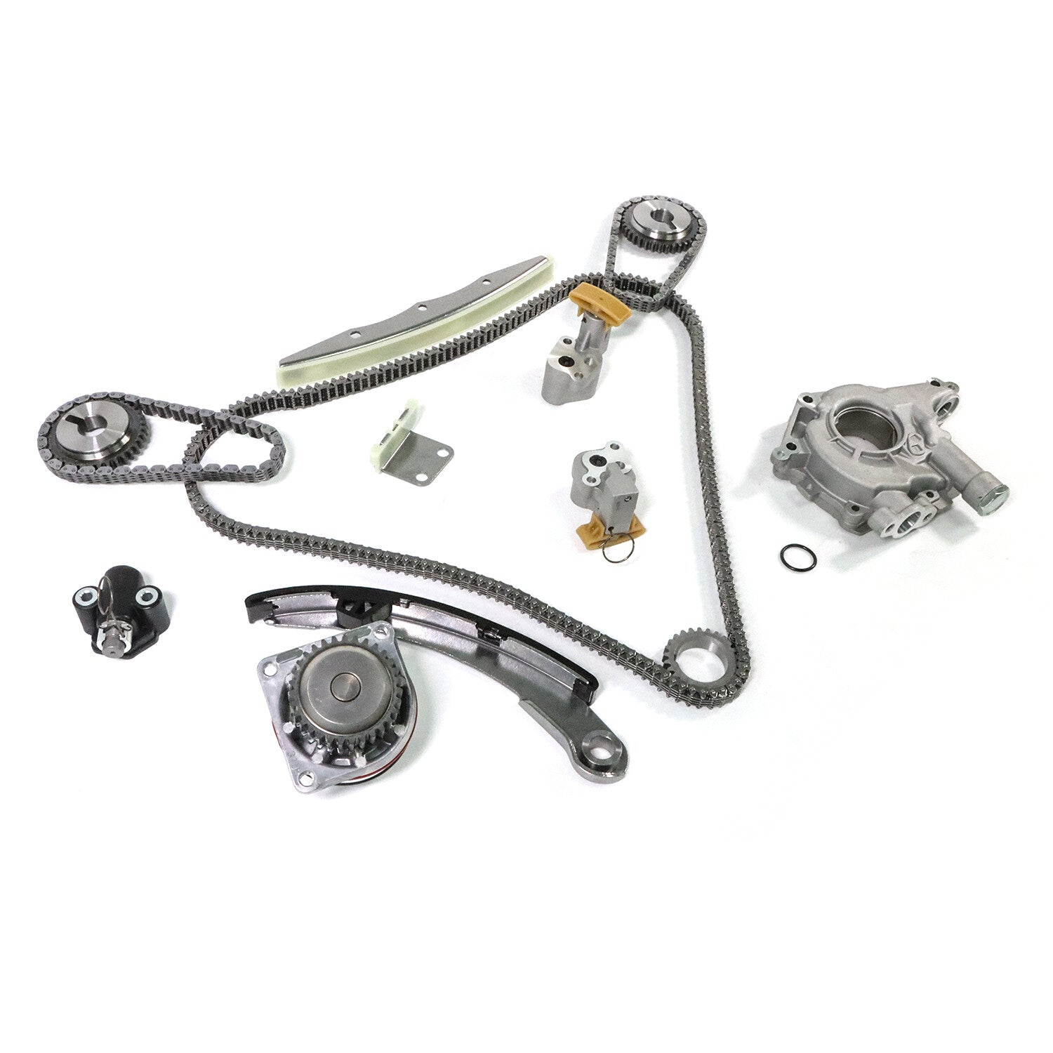24-Valve Timing Chain Kit Oil  Water Pump for Nissan Altima Maxima Quest 3.5L