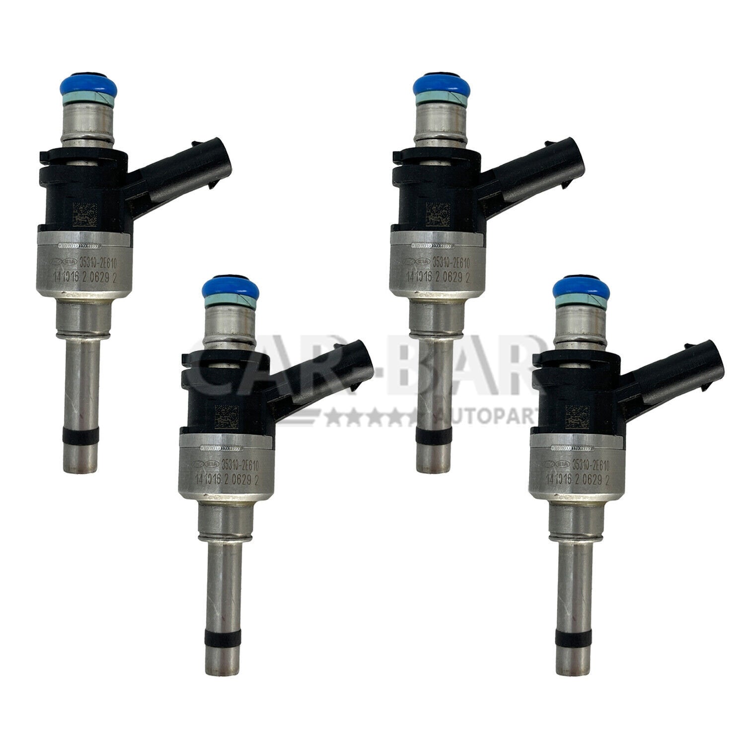 4PCS Fuel Injector For 16-19 for Hyundai Sonata for Kia Optima 2.0L Hybrid Electric/Gas