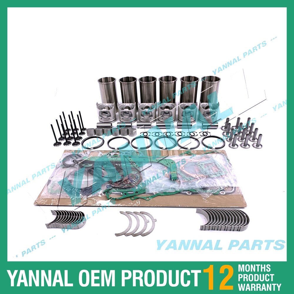 new Overhaul and Rebuild Kit for Kubota M4500DT Tractor with S2600A Engine