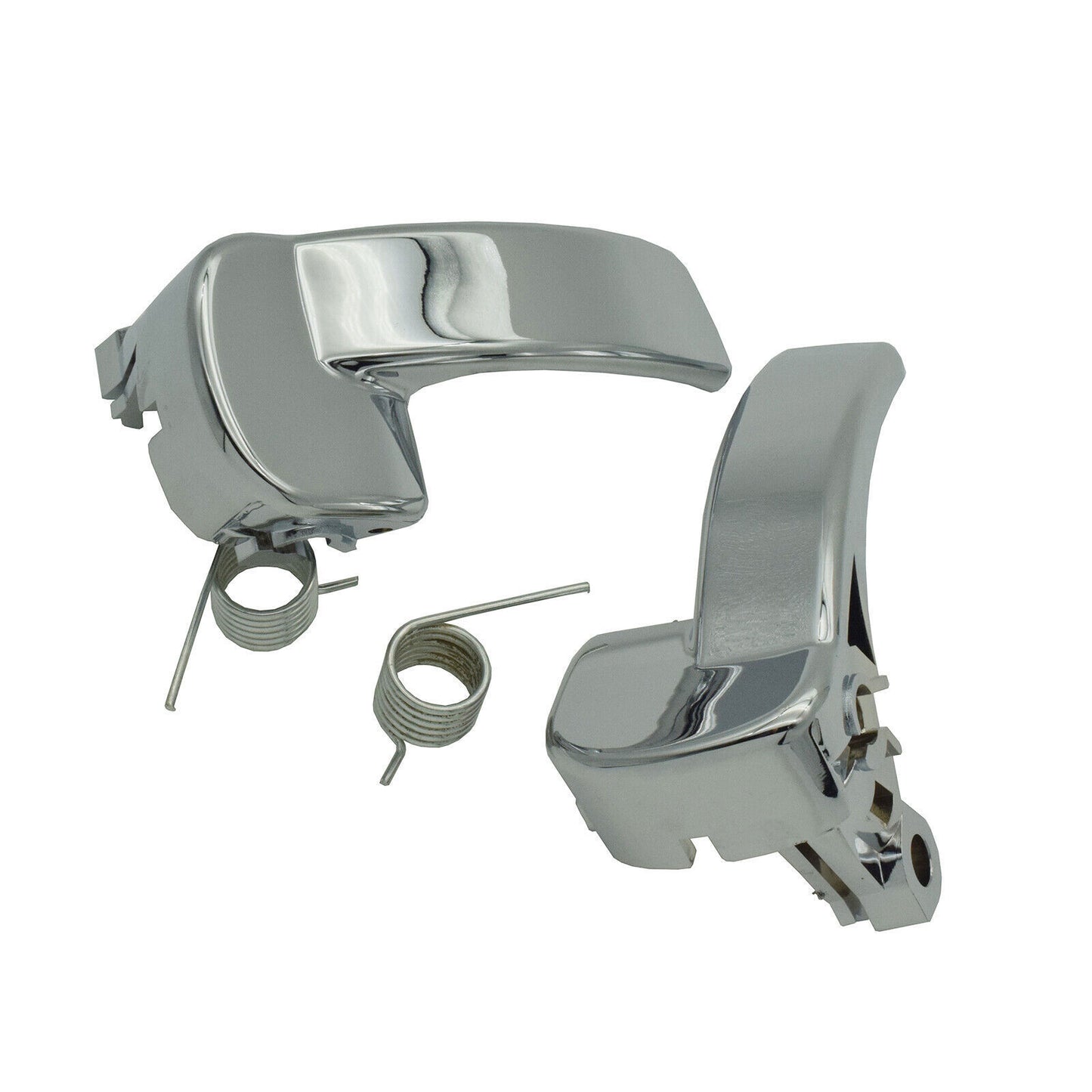for Nissan Qashqai 2007-14 Pair Interior Door Handle Pull Button Chrome LH  RH