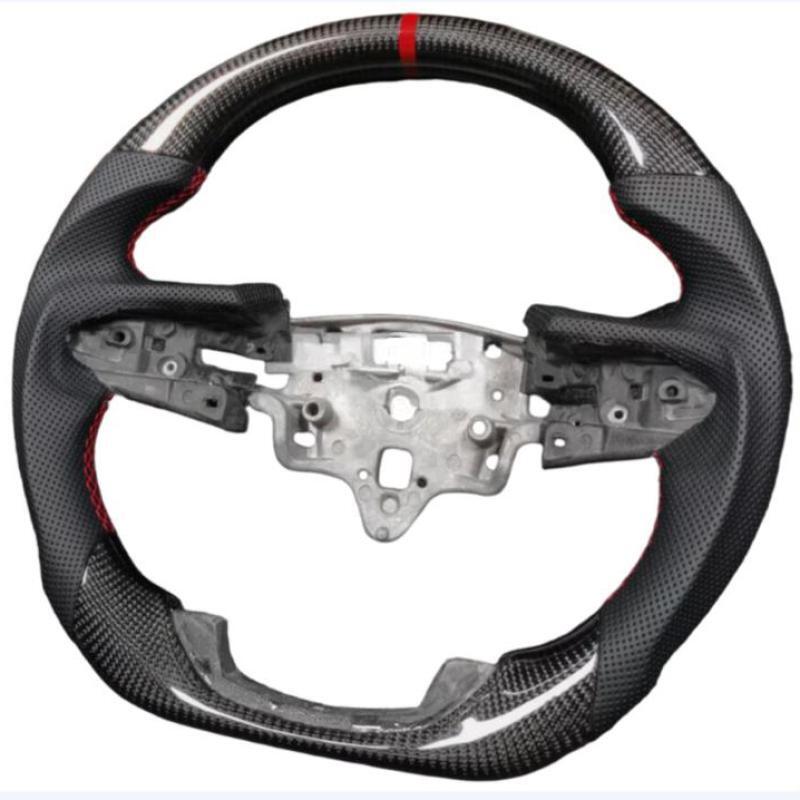 Carbon Fiber Steering Wheel Heated for Chevy Silverado 1500 for GMC for Sierra 2019-22