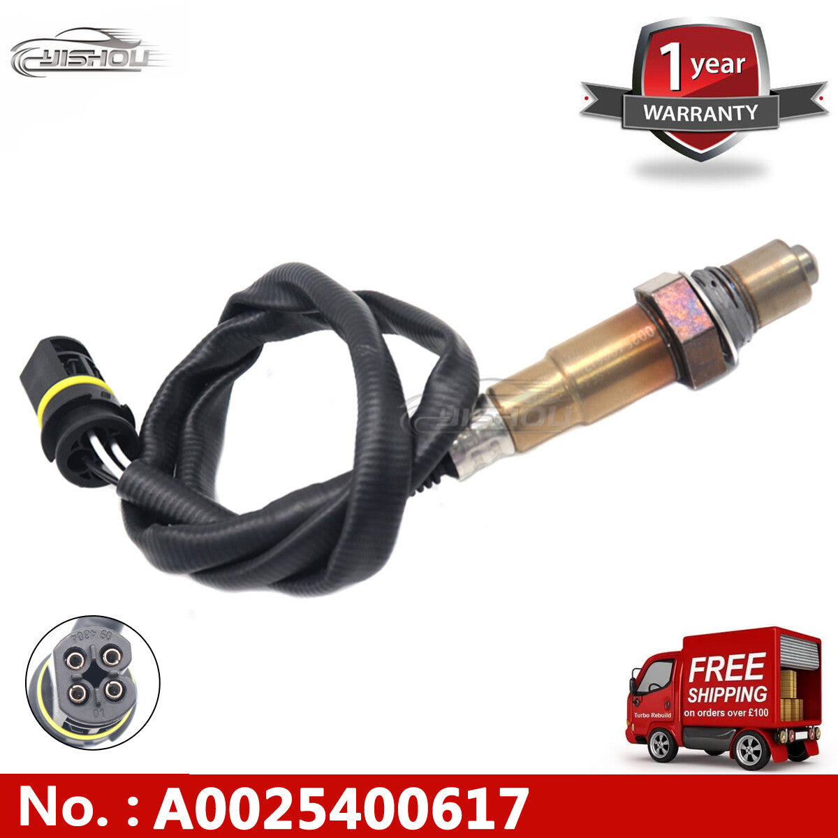 new oxygen sensor for Mercedes-Benz 2002-2011 W203 0025400617 0258006475 SU11581