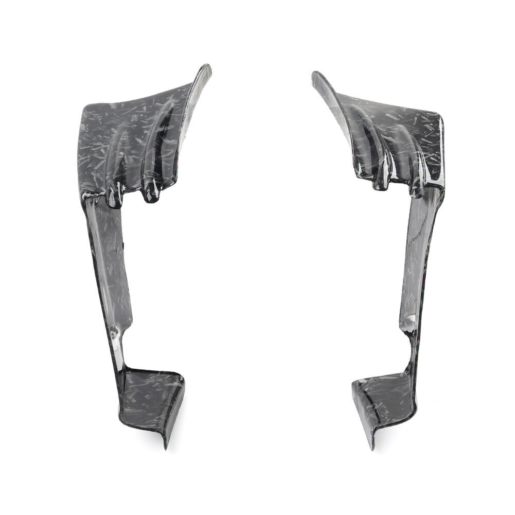 Side Spoiler Fixed Wind Winglets Aerodynamic Forged Pattern For RS660