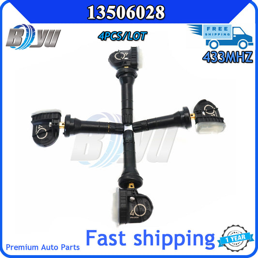 4-piece tire pressure sensor set for Opel Mokka, Astra for Corsa , Zafira, Insignia, and Adam.