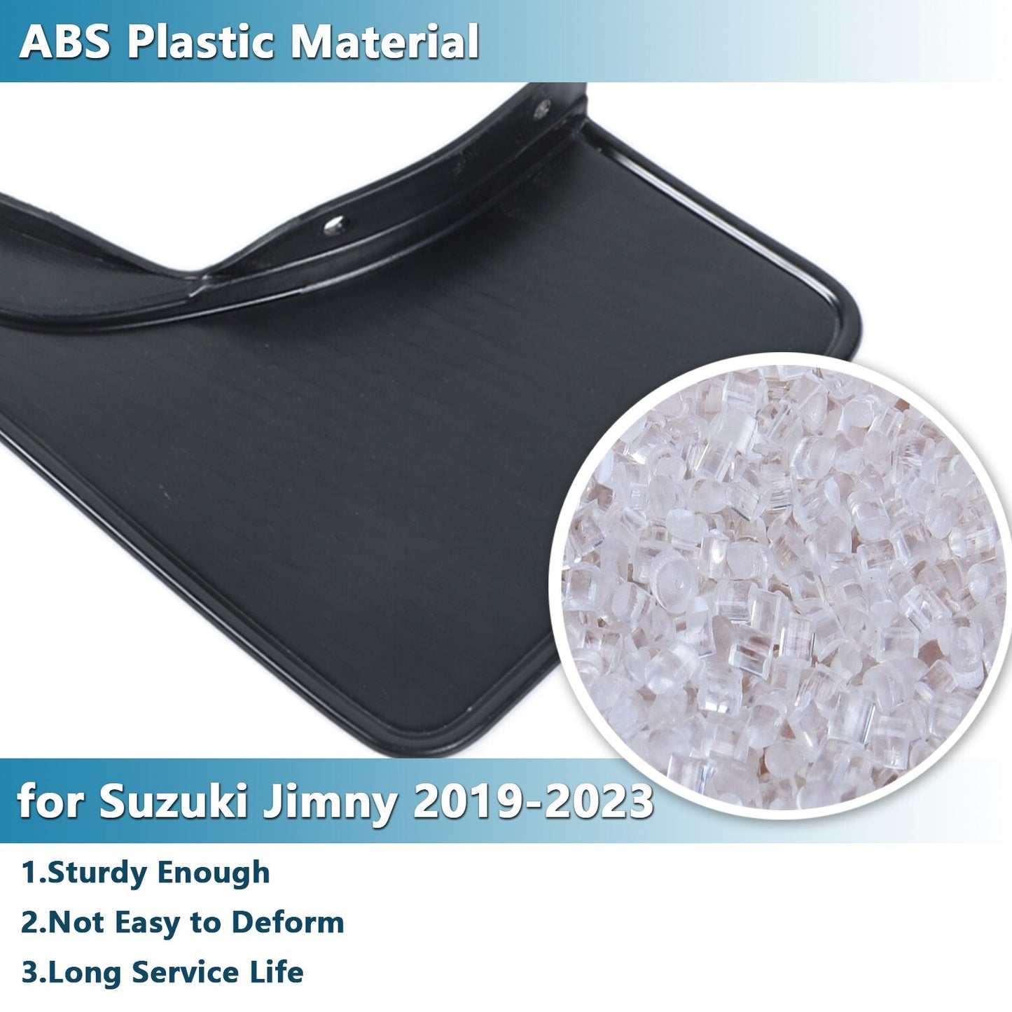Mud Flaps Splash Guards Fender Mudguards for Suzuki for Jimny 2019-2023 JB64 JB74