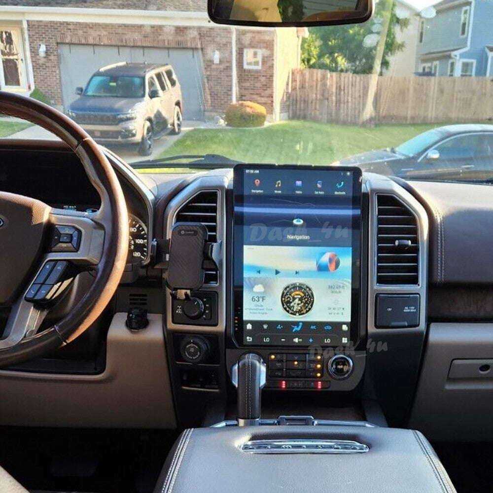 Android 13.0 for Tesla Radio Vertical Screen GPS for Ford F150 F250 F350 2015-2022