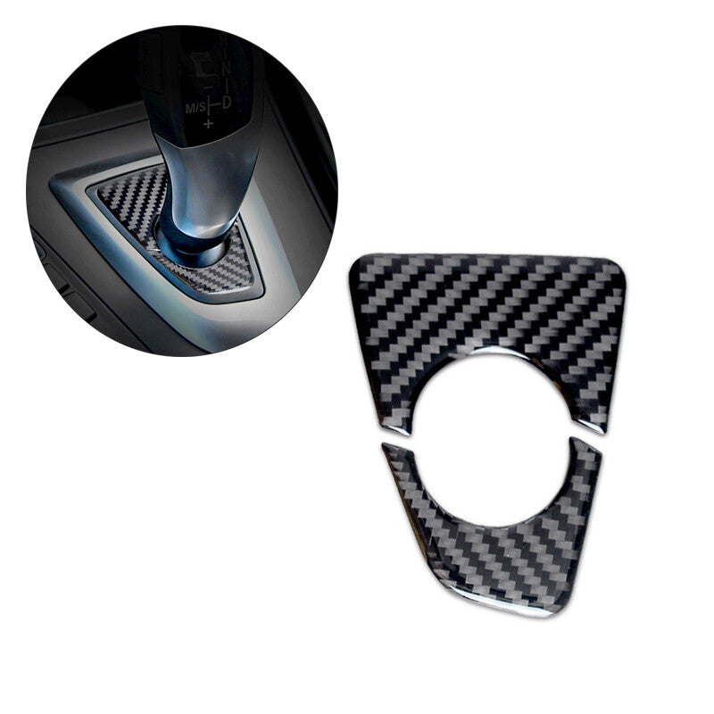 Carbon Fiber Gear Shift Base Panel Trim Cover for BMW 3 Series F30 2013-2019