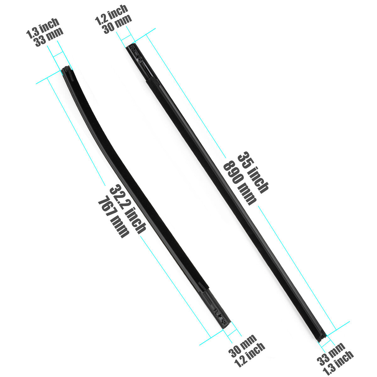 Suitable for Ford RANGER 12-21 AB3926201A39AE door belt cable Weatherstrip rubber seal kit