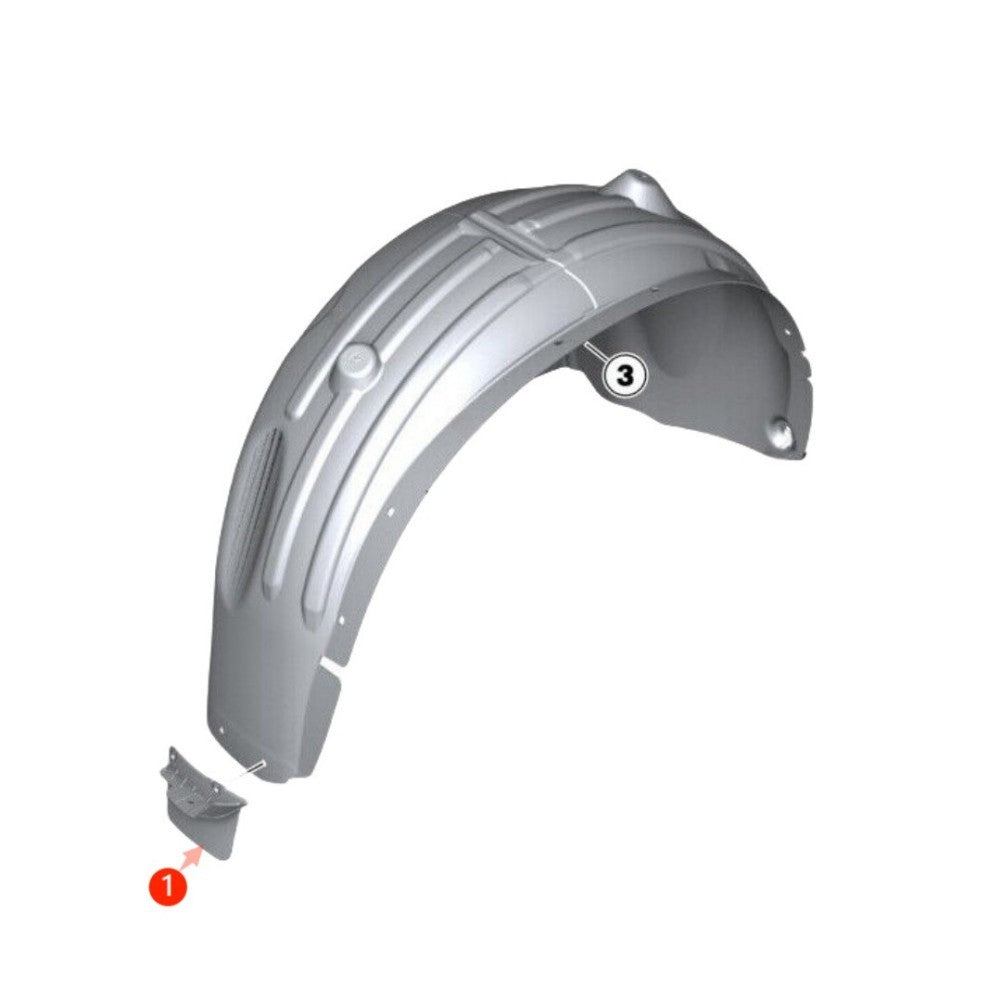 Bumper Lip Wind Deflector for BMW X3 F25 X4 F26 11-18
