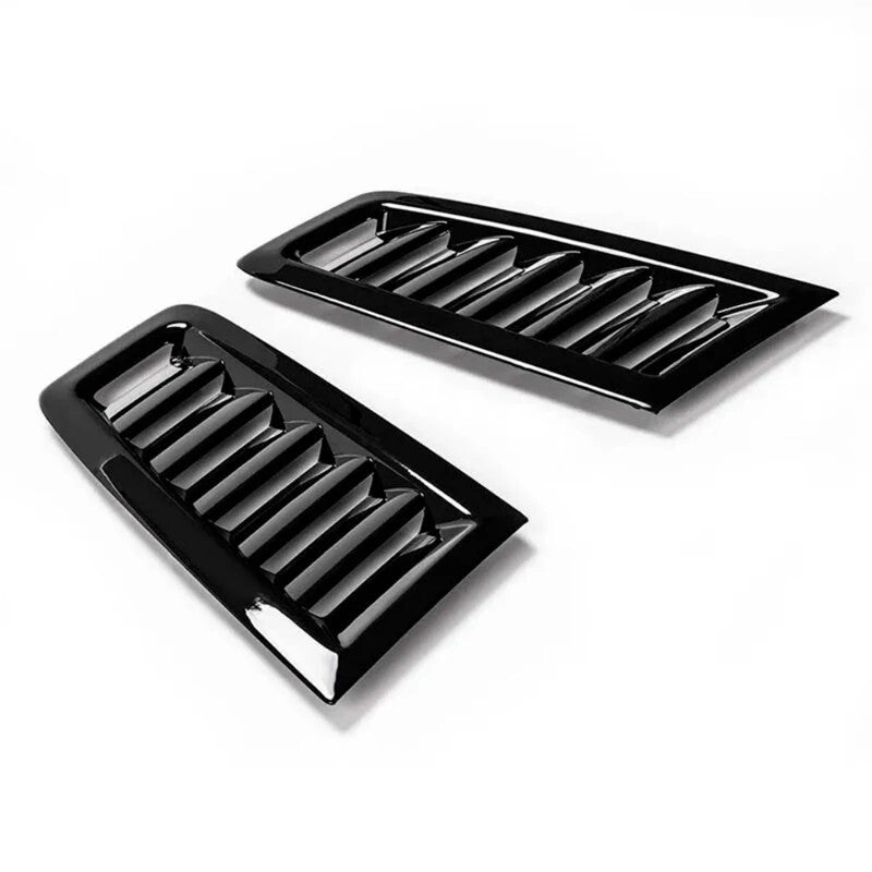Car Air Front Hood Bonnet Vents Hood Decorative Air Flow Intake Scoop Side Vent