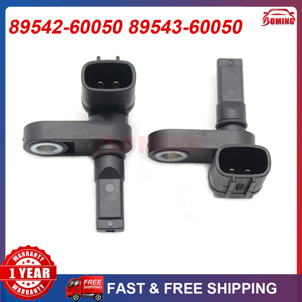 2-pack of new ABS wheel speed sensors (front, rear, left, right) suitable for Toyota 4Runner Tacoma