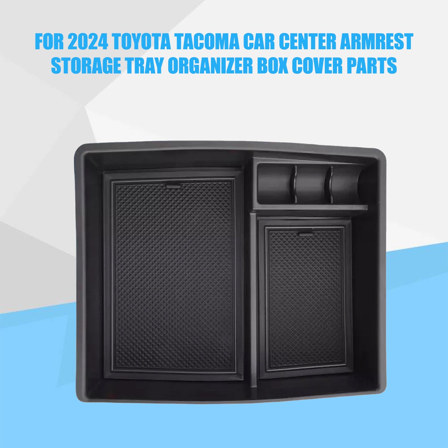 For 2024 for Toyota Tacoma Center Console Organizer Tray Storage Box Accessories