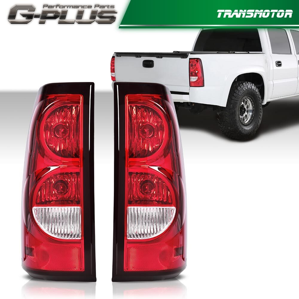 Suitable for 04-06 for Chevrolet Silverado Fleetside LED taillights + 3RD Brake lights