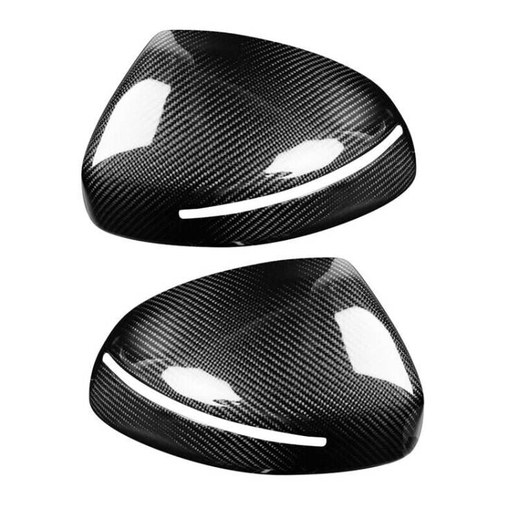 Real Carbon Fiber Rearview Mirror Cover Caps for Audi R8 2007-2012 /TT 2007-2014
