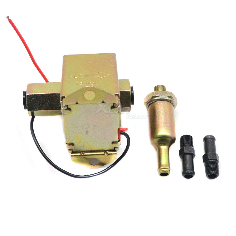 40106 40107 40104 Car 12V Diesel Petrol Facet Red Top Square Electric Fuel Pump