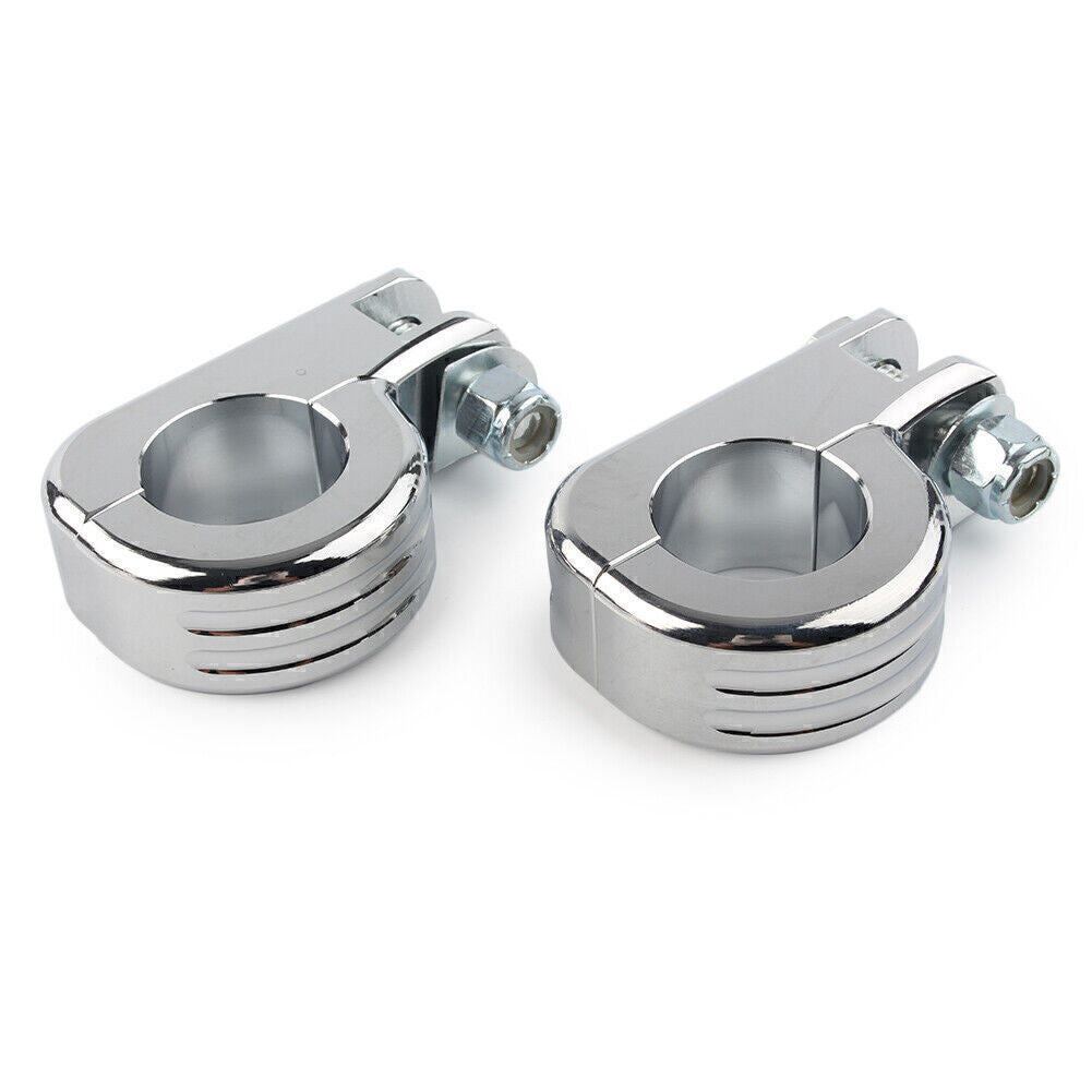 for Harley Touring Road King Chrome 1.25 Highway Foot Peg Mounting Engine Bars