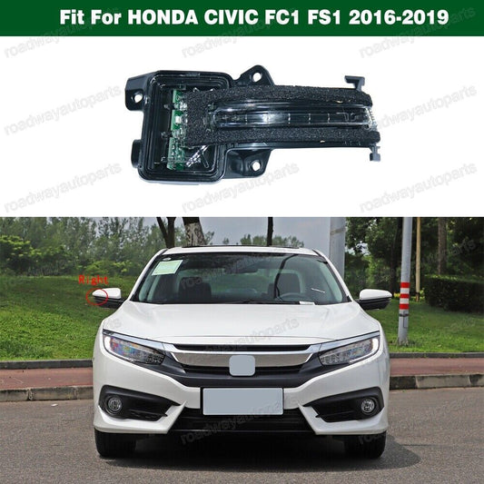 LED door side mirror turn signals applicable to for Honda for Civic FC1 FS1 2016-2019