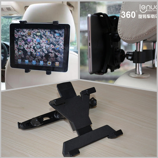 Car Auto 360¡ã Ratating for Seat Headrest Tablet Mount Holder Support Clip