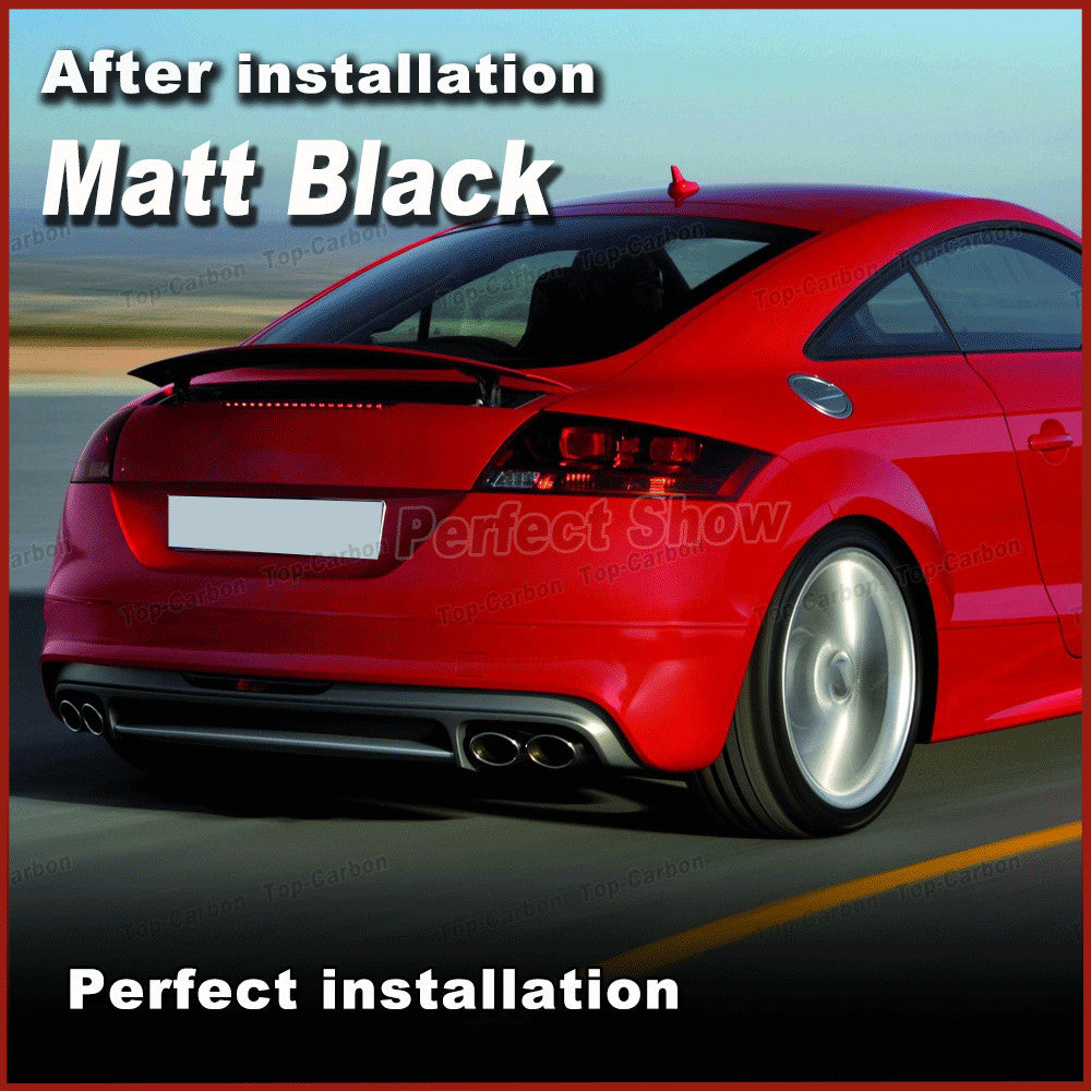 for Audi TT Non-Sline Non-TTS Non- Version 08-10 PU Rear Bumper Diffuser Lip