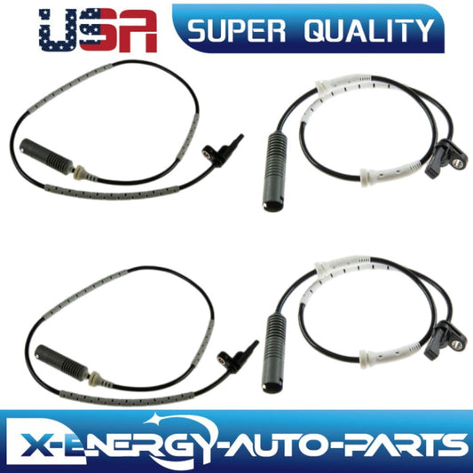 4 ABS Wheel Speed Sensor Front -Rear L R Fit:135I 328I 330I 335D 335I 335IS