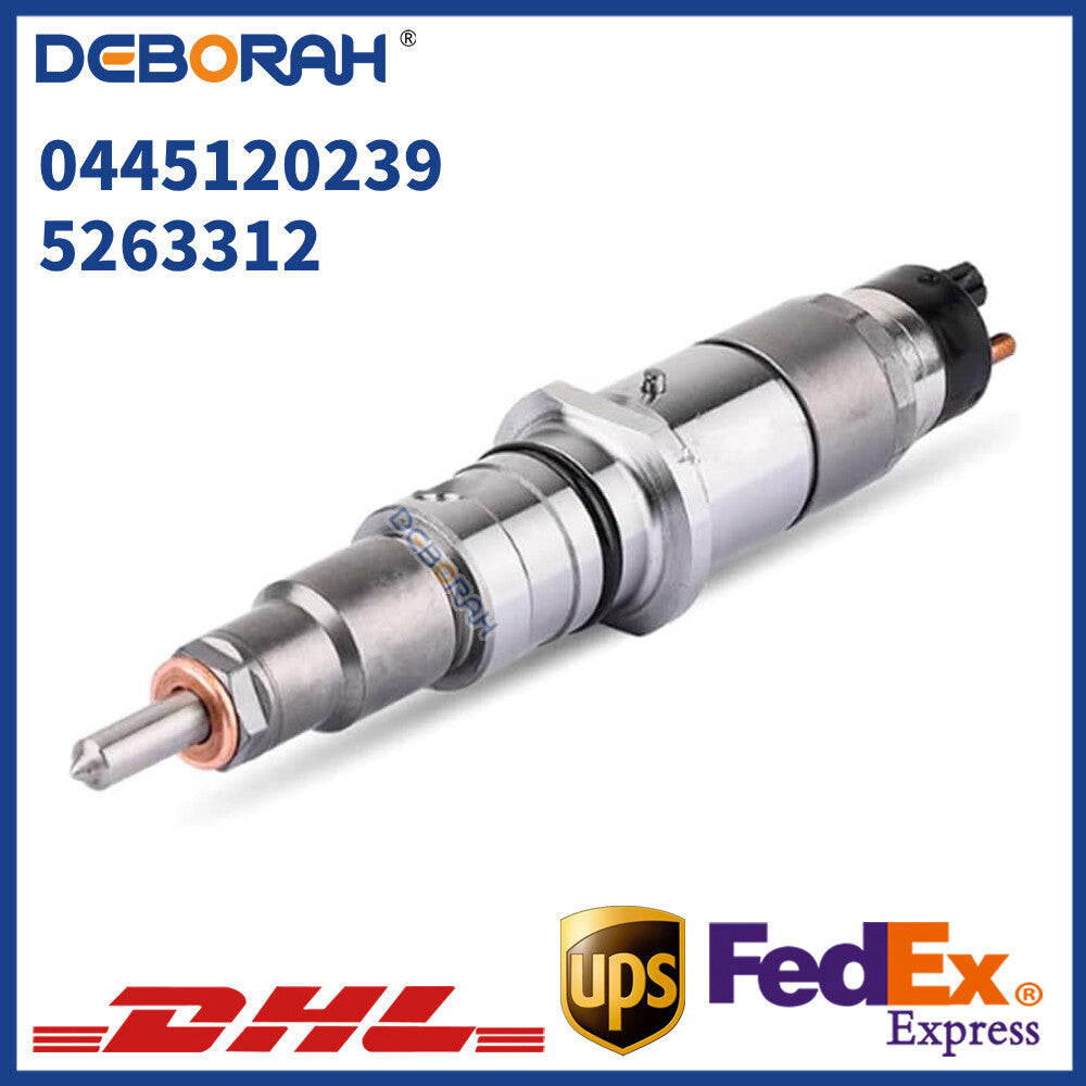 COMMON RAIL FUEL INJECTOR 0445120239 5263312 ISB QSB5.9 DIESEL ENGINE