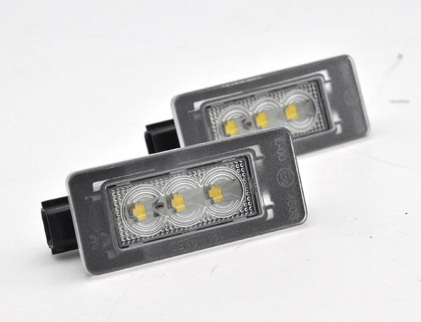2x Bright White LED License Plate Light for Nissan Serena c27 2016-2018 Landy