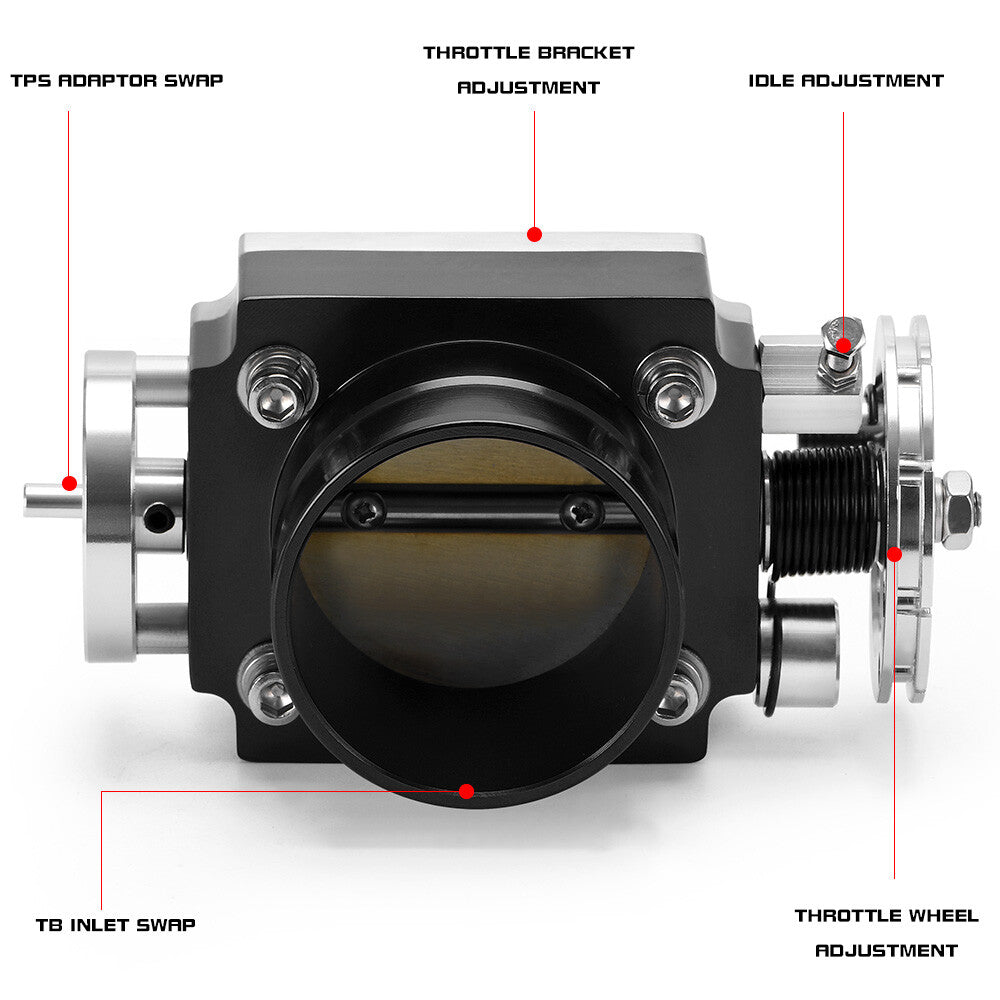 70mm Throttle Body Upgrade Kit For 06-11 for Honda for Acura Universal 2.75 TB DBW