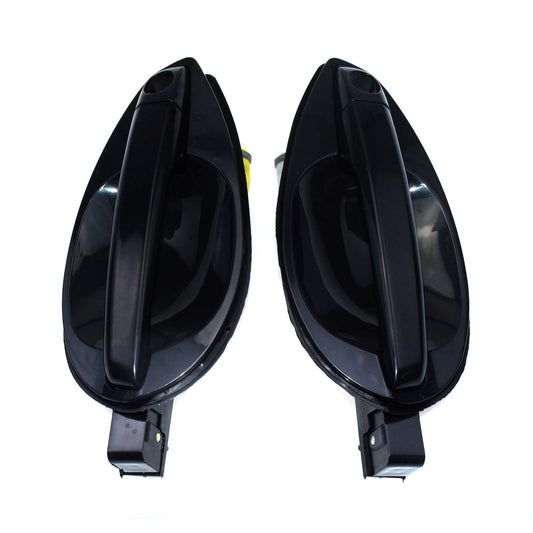 A pair of left outer door handles for Hyundai Tiburon 2003-2008