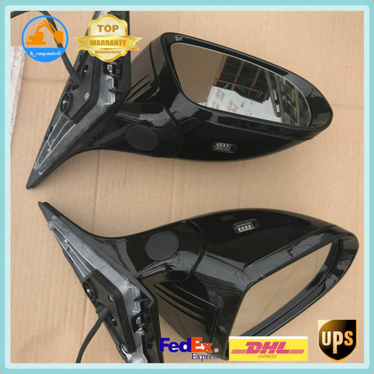 Black Side Door Mirror Kit for Mercedes-Benz W222 S class S300 S550 S63 New CN