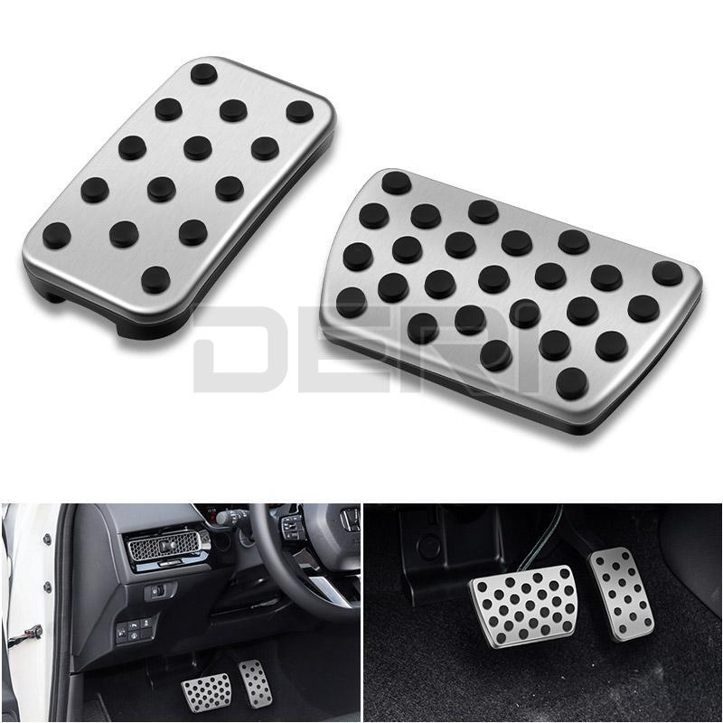 Brake Gas Pedal Pad Cover Non~Slip Steel Trim for Honda Accord for Civic Odyssey CRV