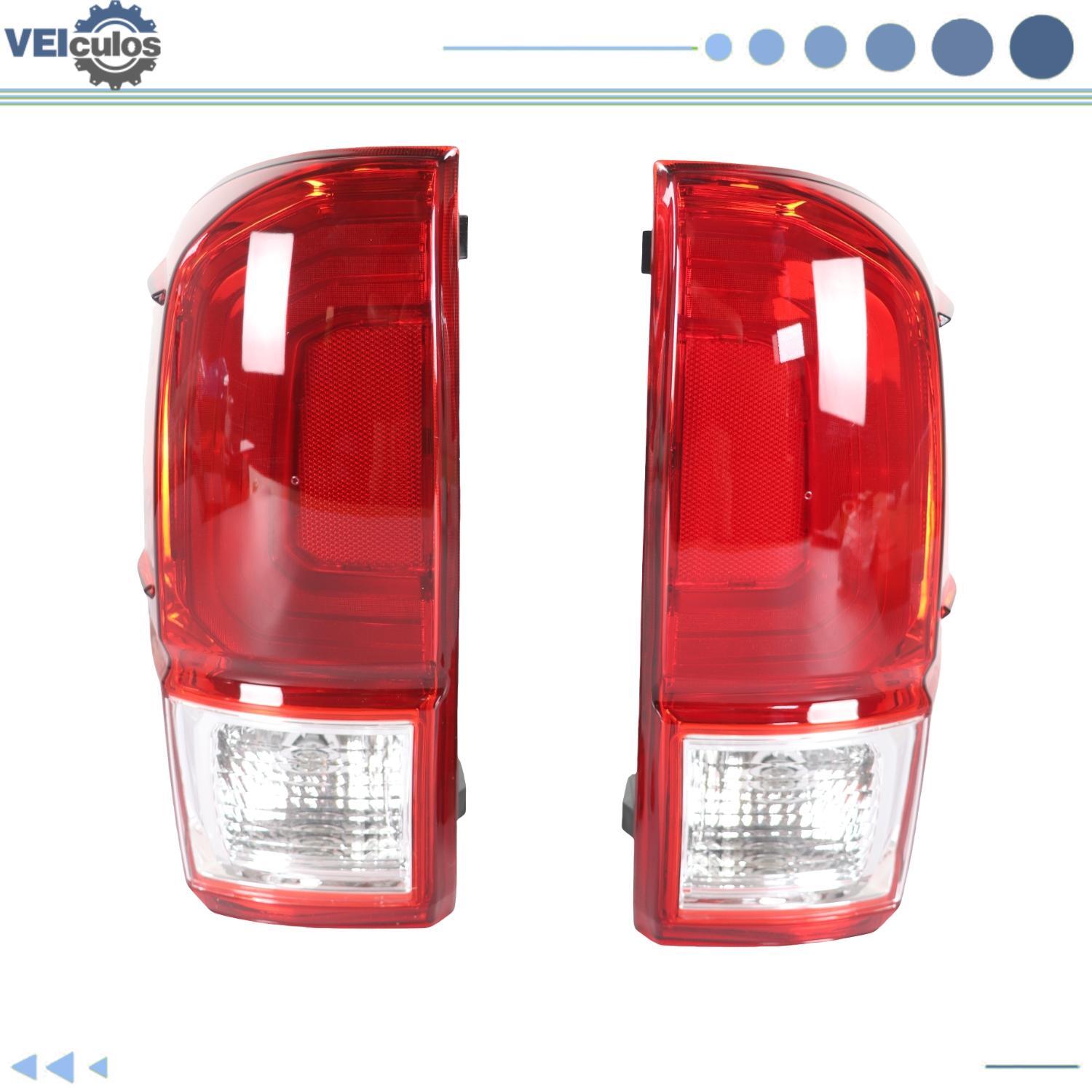 1Pair For 2016-2021 for Toyota Tacoma Rear Tail Lights Brake Lamps LH+RH TO2800197