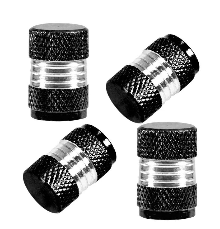 4-piece car tire valve cover rod air dust cover Dice Neo Chrome for Mercedes-Benz